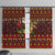 Santassic Park Santa Claus Christmas Window Curtain Xmas Holiday Patterns - Wonder Print Shop