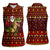 Santassic Park Santa Claus Christmas Women Sleeveless Polo Shirt Xmas Holiday Patterns - Wonder Print Shop