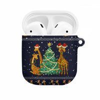 Love Giraffe Christmas AirPods Case Xmas Holiday Patterns - Wonder Print Shop