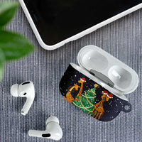 Love Giraffe Christmas AirPods Case Xmas Holiday Patterns - Wonder Print Shop