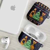 Love Giraffe Christmas AirPods Case Xmas Holiday Patterns - Wonder Print Shop