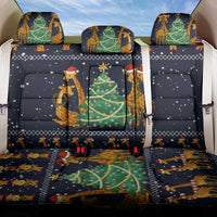 Love Giraffe Christmas Back Car Seat Cover Xmas Holiday Patterns - Wonder Print Shop