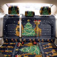 Love Giraffe Christmas Back Car Seat Cover Xmas Holiday Patterns - Wonder Print Shop