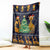 Love Giraffe Christmas Blanket Xmas Holiday Patterns - Wonder Print Shop