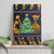 Love Giraffe Christmas Canvas Wall Art Xmas Holiday Patterns - Wonder Print Shop