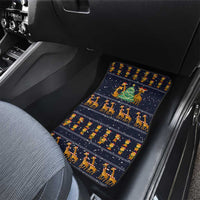 Love Giraffe Christmas Car Mats Xmas Holiday Patterns - Wonder Print Shop