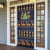 Love Giraffe Christmas Door Cover Xmas Holiday Patterns - Wonder Print Shop