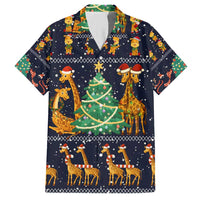 Love Giraffe Christmas Hawaiian Shirt Xmas Holiday Patterns - Wonder Print Shop