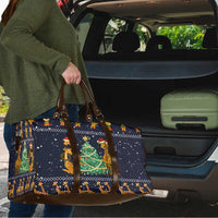 Love Giraffe Christmas Travel Bag Xmas Holiday Patterns - Wonder Print Shop