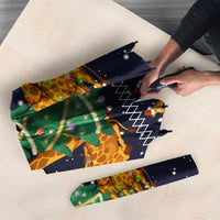Love Giraffe Christmas Umbrella Xmas Holiday Patterns - Wonder Print Shop