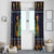 Love Giraffe Christmas Window Curtain Xmas Holiday Patterns - Wonder Print Shop