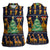 Love Giraffe Christmas Women Sleeveless Polo Shirt Xmas Holiday Patterns - Wonder Print Shop