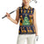 Love Giraffe Christmas Women Sleeveless Polo Shirt Xmas Holiday Patterns - Wonder Print Shop