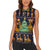 Love Giraffe Christmas Women Sleeveless Polo Shirt Xmas Holiday Patterns - Wonder Print Shop