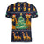 Love Giraffe Christmas Women V-Neck T-Shirt Xmas Holiday Patterns - Wonder Print Shop