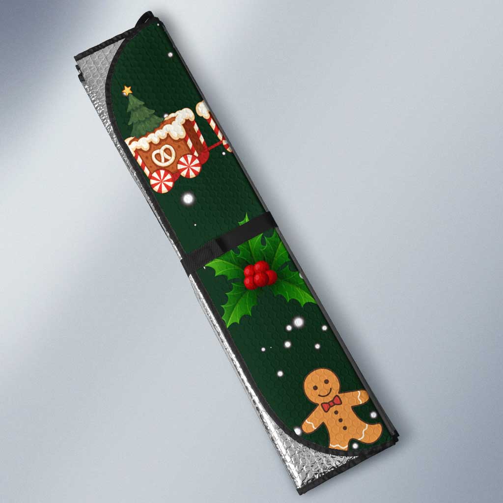 Love Cardinal Xmas Christmas Auto Sun Shade Xmas Holiday Patterns - Wonder Print Shop