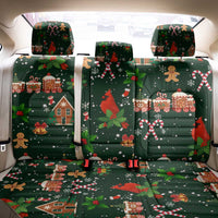 Love Cardinal Xmas Christmas Back Car Seat Cover Xmas Holiday Patterns - Wonder Print Shop