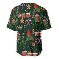 Love Cardinal Xmas Christmas Baseball Jersey Xmas Holiday Patterns - Wonder Print Shop