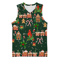 Love Cardinal Xmas Christmas Basketball Jersey Xmas Holiday Patterns - Wonder Print Shop