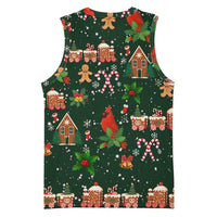 Love Cardinal Xmas Christmas Basketball Jersey Xmas Holiday Patterns - Wonder Print Shop