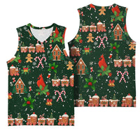 Love Cardinal Xmas Christmas Basketball Jersey Xmas Holiday Patterns - Wonder Print Shop