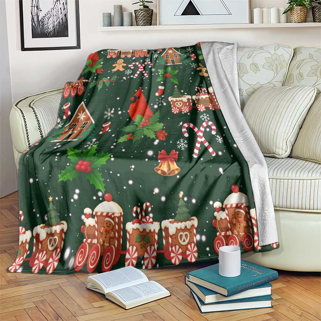 Love Cardinal Xmas Christmas Blanket Xmas Holiday Patterns - Wonder Print Shop