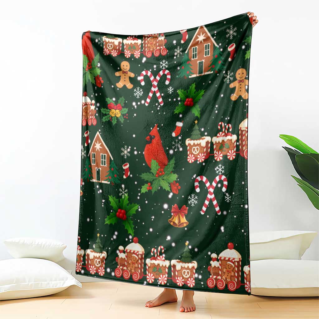 Love Cardinal Xmas Christmas Blanket Xmas Holiday Patterns - Wonder Print Shop