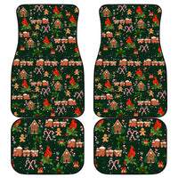 Love Cardinal Xmas Christmas Car Mats Xmas Holiday Patterns - Wonder Print Shop
