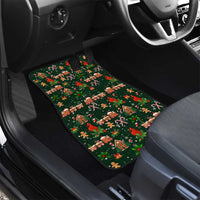 Love Cardinal Xmas Christmas Car Mats Xmas Holiday Patterns - Wonder Print Shop