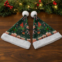 Love Cardinal Xmas Christmas Santa Hat Xmas Holiday Patterns - Wonder Print Shop