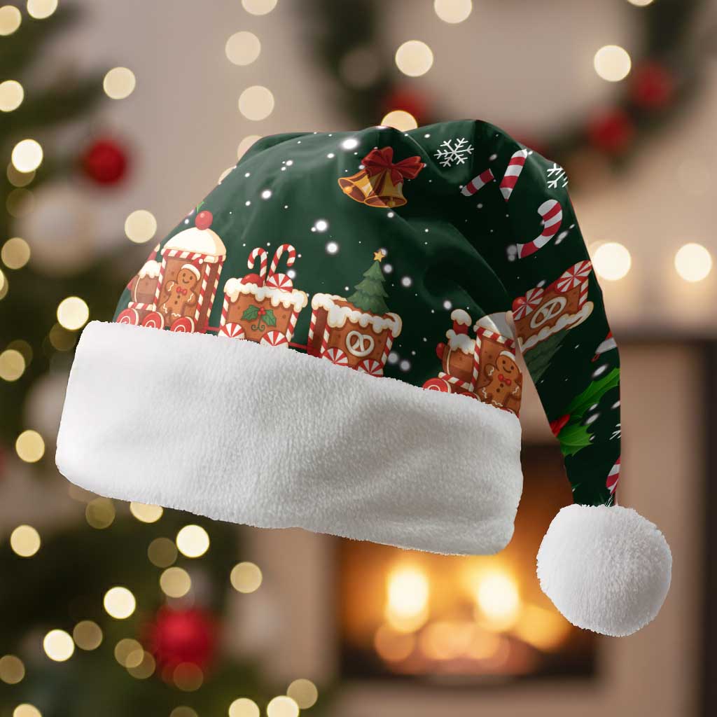 Love Cardinal Xmas Christmas Santa Hat Xmas Holiday Patterns - Wonder Print Shop