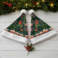Love Cardinal Xmas Christmas Santa Hat Xmas Holiday Patterns - Wonder Print Shop