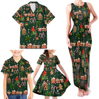 Love Cardinal Xmas Christmas Family Matching Tank Maxi Dress and Hawaiian Shirt Xmas Holiday Patterns - Wonder Print Shop