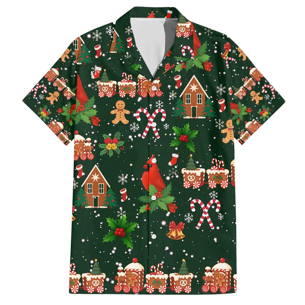 Love Cardinal Xmas Christmas Hawaiian Shirt Xmas Holiday Patterns - Wonder Print Shop