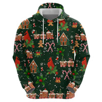 Love Cardinal Xmas Christmas Hoodie Xmas Holiday Patterns - Wonder Print Shop