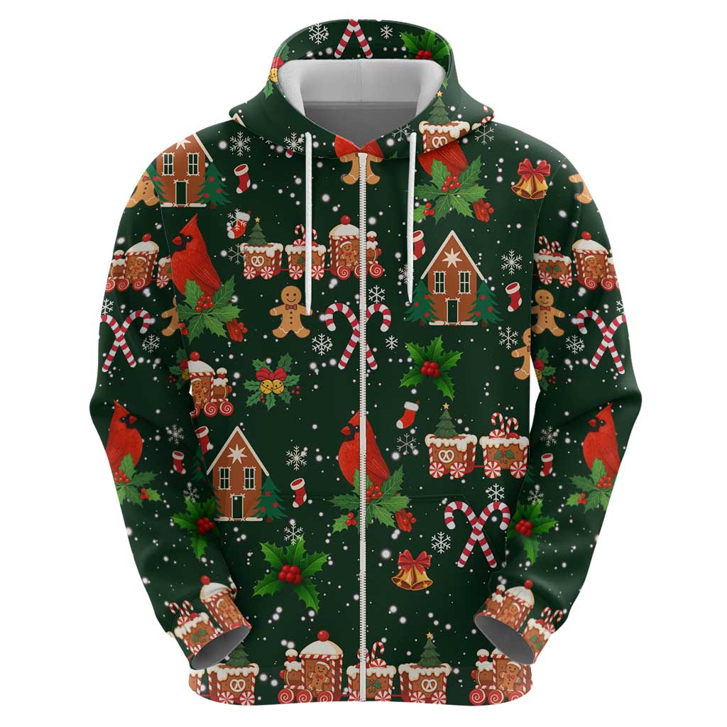 Love Cardinal Xmas Christmas Hoodie Xmas Holiday Patterns - Wonder Print Shop