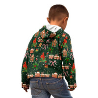 Love Cardinal Xmas Christmas Kid Hoodie Xmas Holiday Patterns - Wonder Print Shop