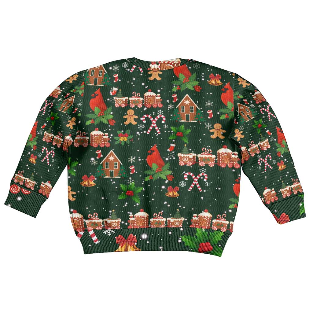 Love Cardinal Xmas Christmas Kid Ugly Christmas Sweater Xmas Holiday Patterns - Wonder Print Shop