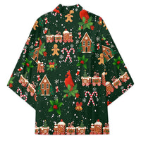 Love Cardinal Xmas Christmas Kimono Xmas Holiday Patterns - Wonder Print Shop