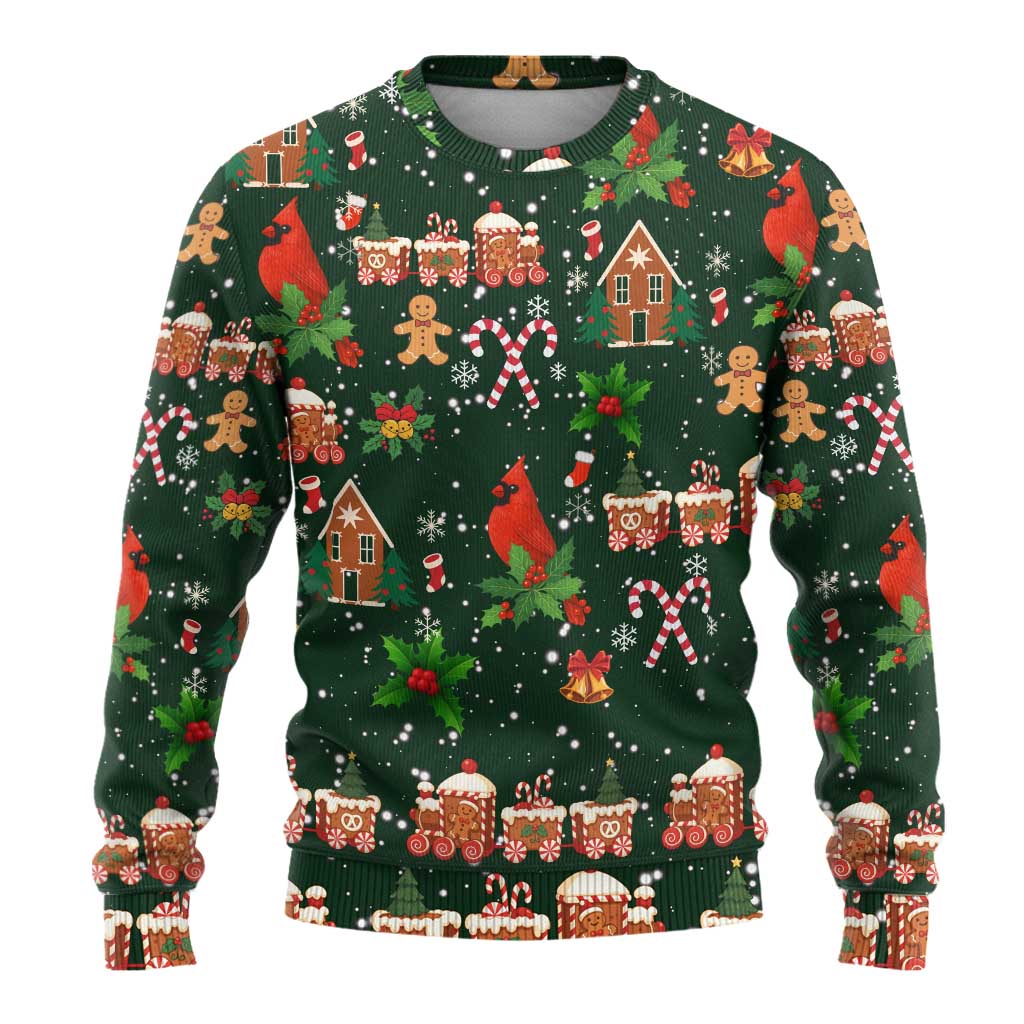 Love Cardinal Xmas Christmas Ugly Christmas Sweater Xmas Holiday Patterns - Wonder Print Shop