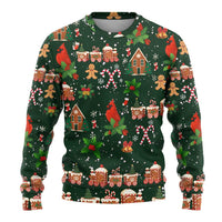 Love Cardinal Xmas Christmas Ugly Christmas Sweater Xmas Holiday Patterns - Wonder Print Shop