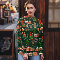 Love Cardinal Xmas Christmas Ugly Christmas Sweater Xmas Holiday Patterns - Wonder Print Shop