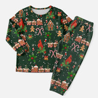 Love Cardinal Xmas Christmas Pajama Set Xmas Holiday Patterns - Wonder Print Shop