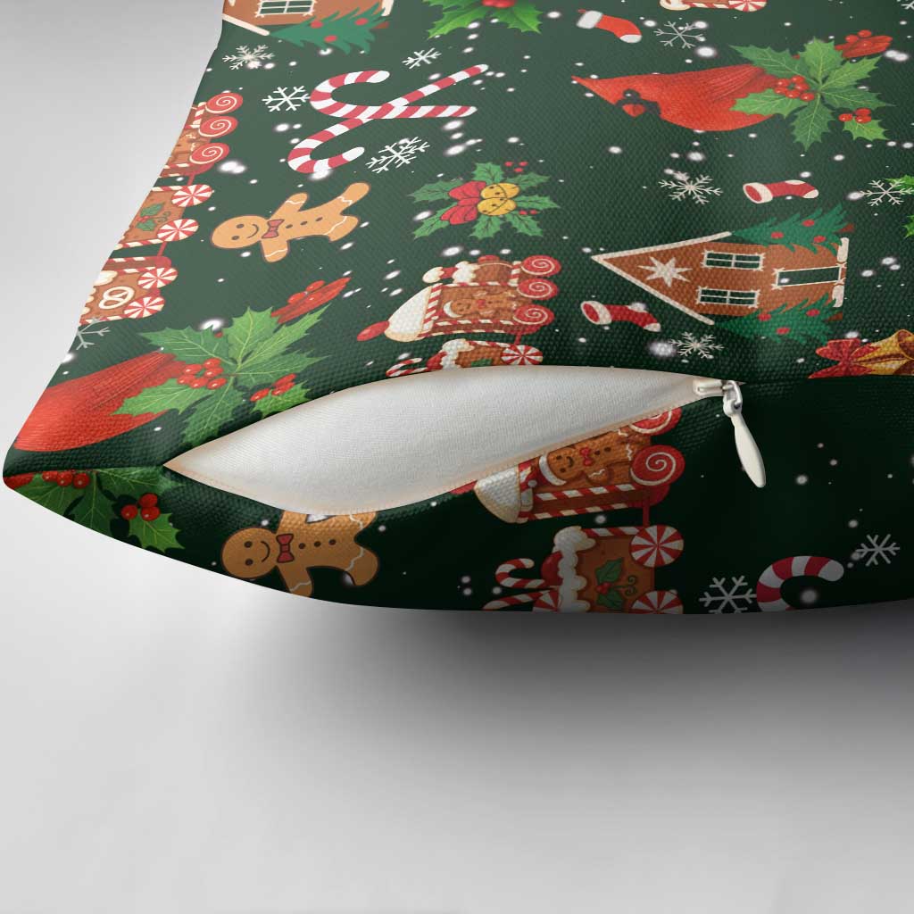 Love Cardinal Xmas Christmas Pillow Cover Xmas Holiday Patterns - Wonder Print Shop
