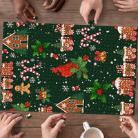 Love Cardinal Xmas Christmas Puzzle Xmas Holiday Patterns - Wonder Print Shop