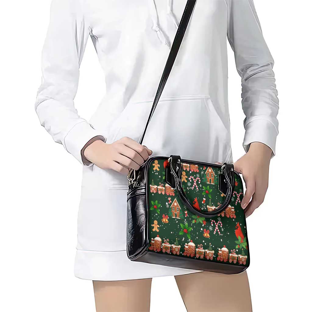 Love Cardinal Xmas Christmas Shoulder Handbag Xmas Holiday Patterns - Wonder Print Shop