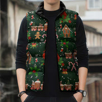 Love Cardinal Xmas Christmas Sleeveless Puffer Jacket Xmas Holiday Patterns - Wonder Print Shop