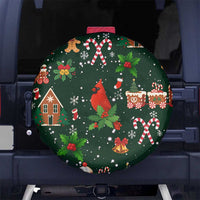 Love Cardinal Xmas Christmas Spare Tire Cover Xmas Holiday Patterns - Wonder Print Shop