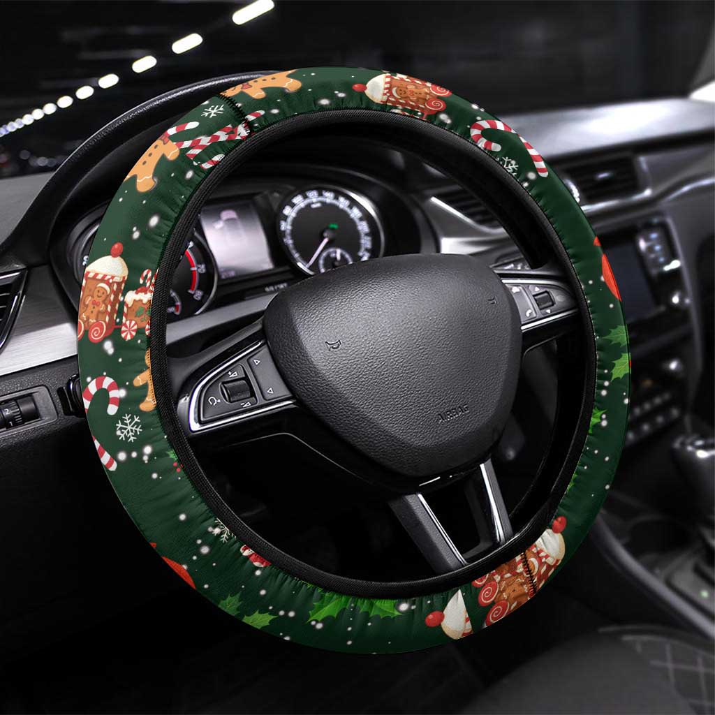 Love Cardinal Xmas Christmas Steering Wheel Cover Xmas Holiday Patterns - Wonder Print Shop