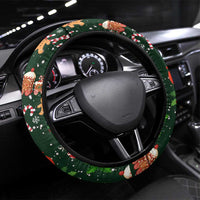 Love Cardinal Xmas Christmas Steering Wheel Cover Xmas Holiday Patterns - Wonder Print Shop